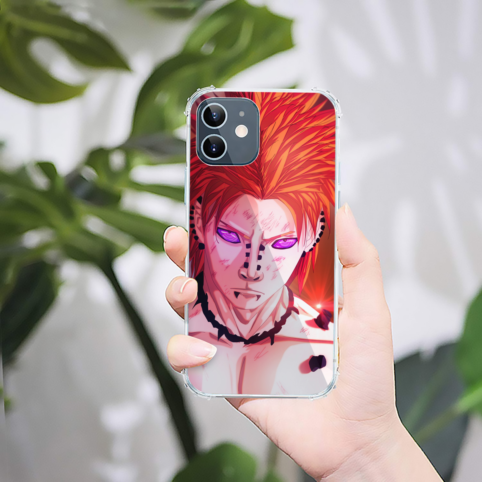 （画像用） NARUTO -ナルト- NARUTO -ナルト- 疾風伝 【iPhone 12シリーズ対応】透明スマホケース（クリアソフトケース）